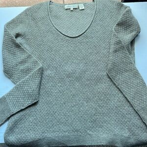 Inhabit grey 100% Cashmere sweater